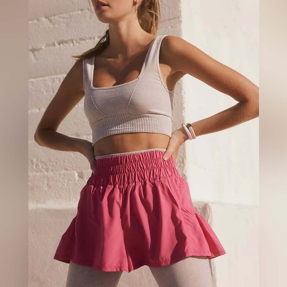 NWT FP Movement Get Your Flirt On Shorts Punch Crush Large